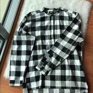 DOPE. Black and white shirt